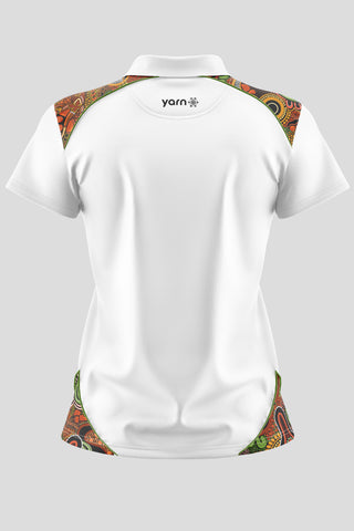 Proud & Deadly NAIDOC 2024 White Bamboo (Classic) Polo Shirt