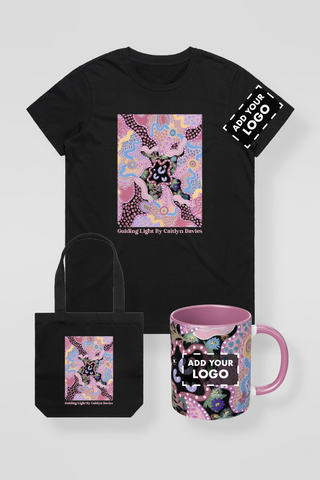 Guiding Light T-Shirt, Tote Bag & Coffee Mug Gift Bundle