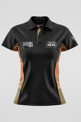 Leaving Footprints NAIDOC 2025 Bamboo (Simpson) Polo Shirt