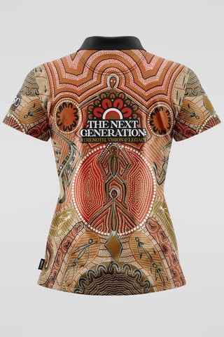 Leaving Footprints NAIDOC 2025 Polo Shirt