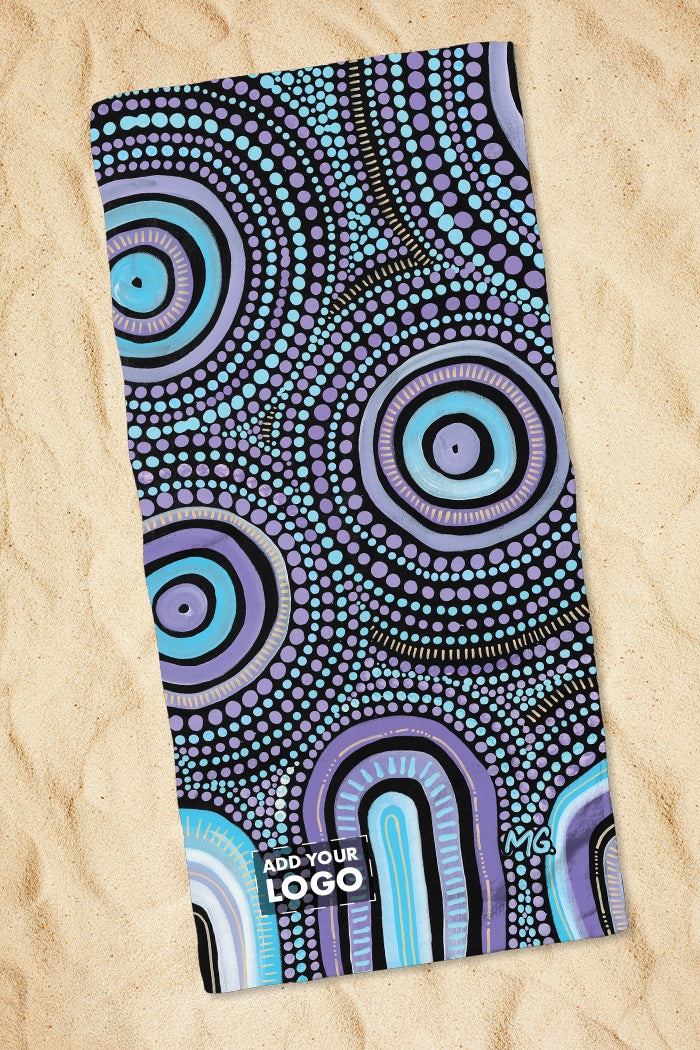 Our Future, Together Beach Towel