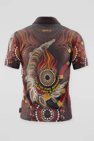 Generational Flames NAIDOC 2024 Polo Shirt