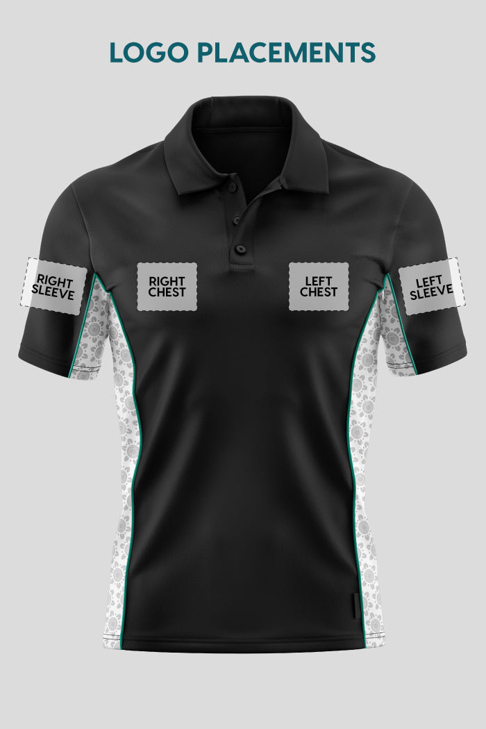 (EXPRESS) Future Dreaming NAIDOC 2025 Black Bamboo (Simpson) Polo Shirt