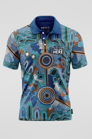 Calm Place Polo Shirt