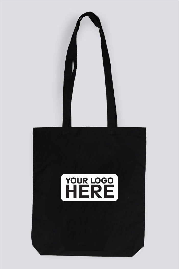 Standing Strong Bold NAIDOC 2026 Black Long Handle Cotton Tote Bag