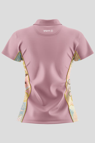 Kindling NAIDOC 2024 Rose Bamboo (Simpson) Polo Shirt