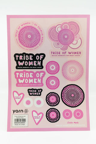 Tribe Of Women A4 Sticker Pack (3 Pack) - Ready Stock