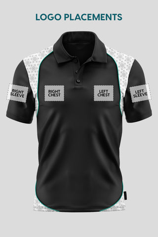 Guiding Light Black Bamboo (Classic) Polo Shirt